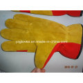 Kuh Leder Handschuh-Handschuh-Industrie Handschuh-Günstige Handschuh-Handschuhe